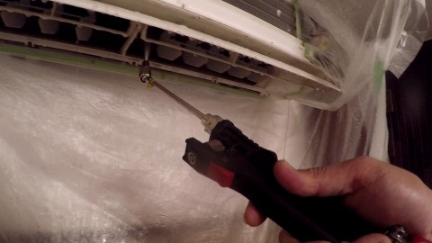 京都市中京区　ビジネスホテル　エアコンクリーニング　200台の画像