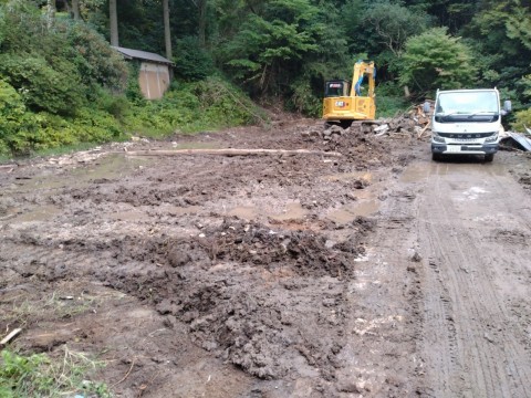 石川県輪島市公費解体／門前町W造解体工事の画像