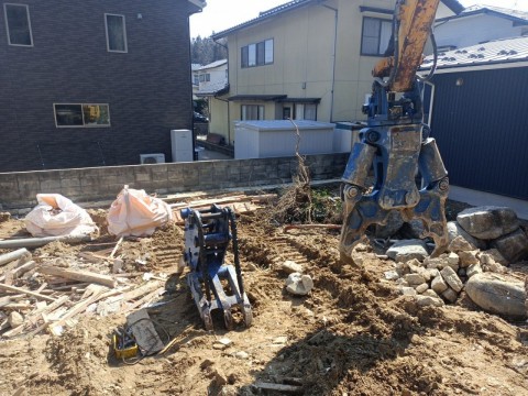 石川県七尾市公費解体／白馬基礎解体工事の画像