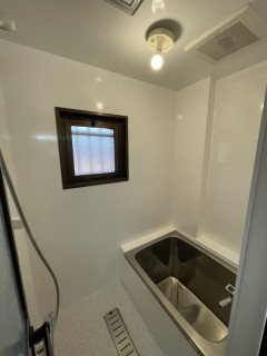 在来浴室　パネルフィルム施工の画像