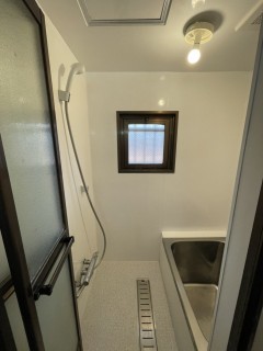 在来浴室　パネルフィルム施工の画像