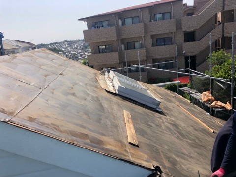 神奈川県 O様邸 葺き替え・雨樋交換工事の画像