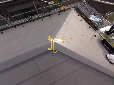 東京都 Y様邸 重ね葺き・雨樋交換工事の画像