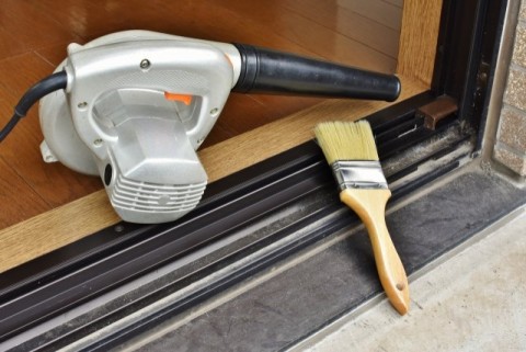 サッシ清掃の画像