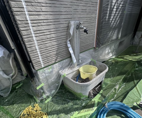 塗装工事現場②の画像