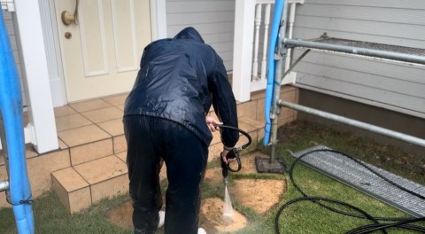 塗装工事現場②の画像