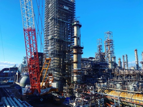 全国各地、製油所 SD工事の画像