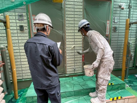 千葉県浦安市　賃貸アパート　防水・屋根工事の画像