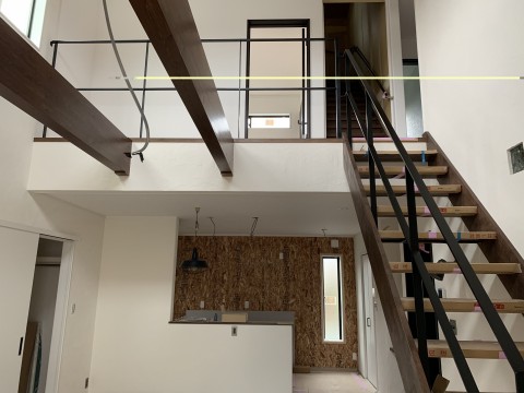 静岡県焼津市　手摺り取り付け工事の画像