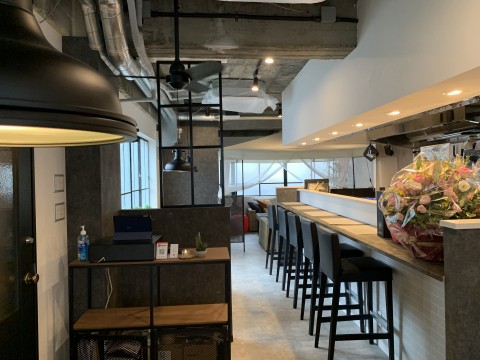 東京都大田区　新規カフェ店舗　内装工事の画像