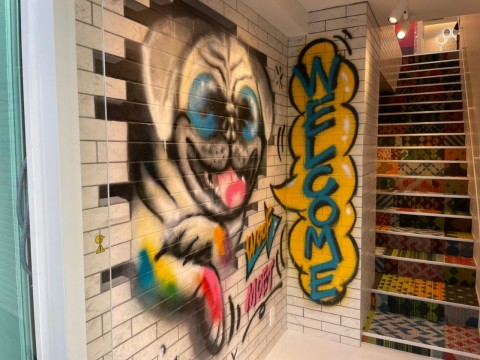 東京都　犬猫カフェ内装工事の画像