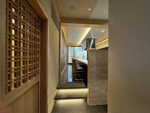 愛知県名古屋市｜ てんぷら竹本様 上質な雰囲気のこだわり抜いた空間の店舗デザインの画像