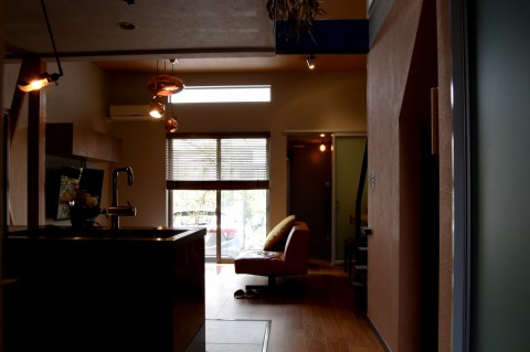 愛知県名古屋市｜個人住宅のコミュニケーションスペース｜内装インテリアデザインの画像