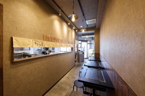 愛知県名古屋市| さくらや 上前津店  鉄板焼きを楽しむことができる店舗の画像