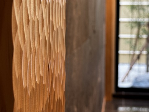 愛知県名古屋市｜ てんぷら竹本様 上質な雰囲気のこだわり抜いた空間の店舗デザインの画像