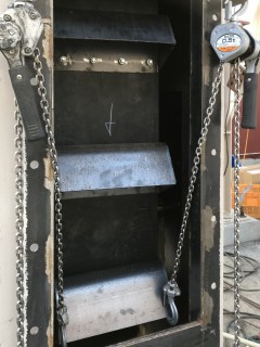 群馬県伊勢崎市　K社様　バケットエレベーター新設工事の画像