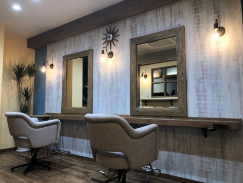 サロン新装工事の画像