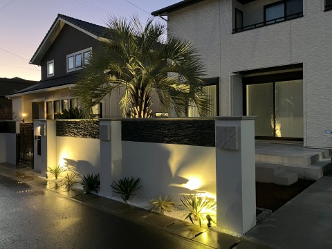 印西市　新築外構の画像