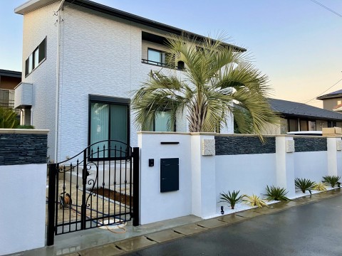 印西市　新築外構の画像