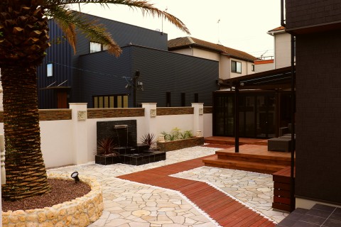 白井市　新築外構の画像