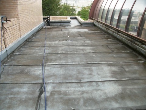 Ｔ学園屋上修繕＜施工前＞の画像