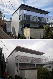 アパート外観②　Beforeの画像