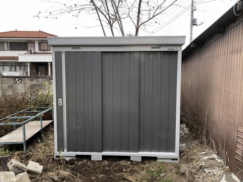 イナバ物置の画像