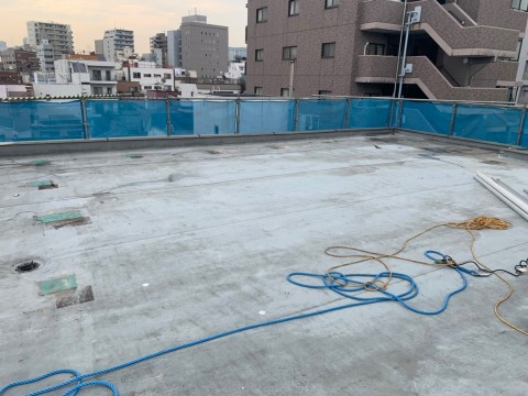 改修　塩ビシートの画像