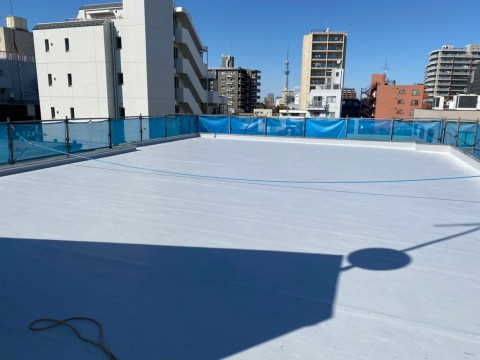 改修　塩ビシートの画像