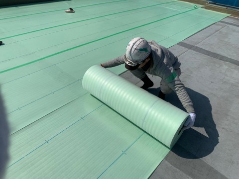 改修　塩ビシートの画像