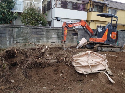 木造家屋解体工事の画像