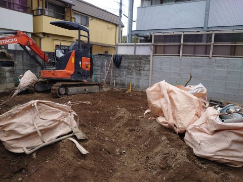 木造家屋解体工事の画像