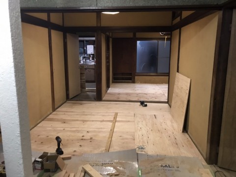 栃木県　水害住宅　復旧工事の画像