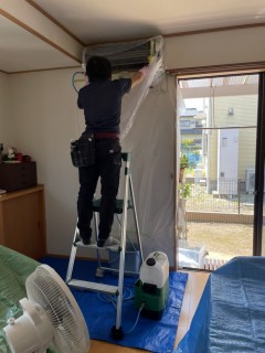 栃木県　エアコンクリーニングの画像