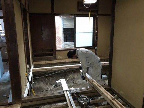 栃木県　水害住宅　復旧工事の画像