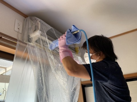 栃木県　エアコンクリーニングの画像