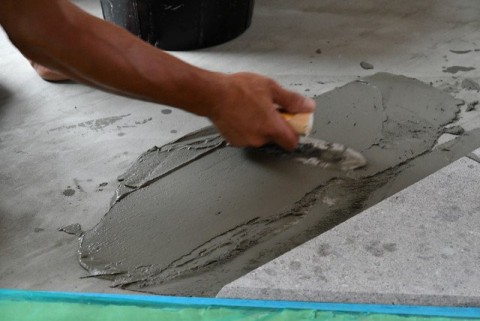 炉台、炉壁作成工事の画像