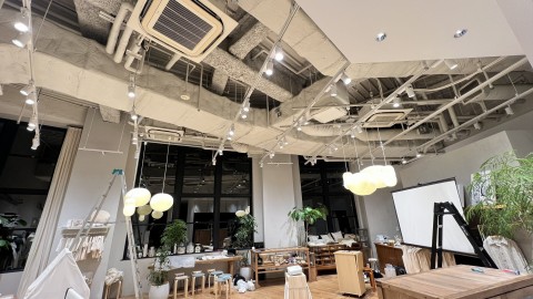 千代田区　テナント照明器具設置工事の画像