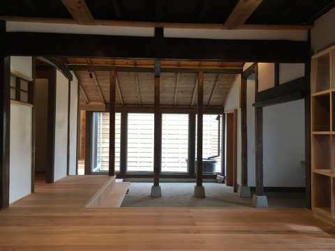 埼玉県加須市古民家再生の画像