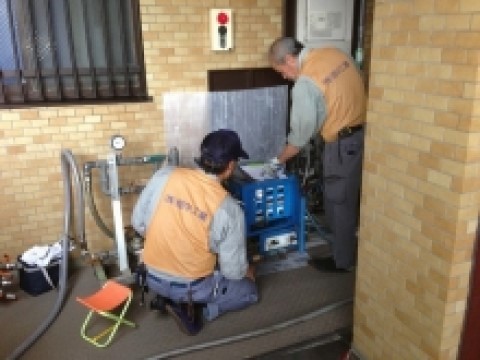 給水管更生工事の画像