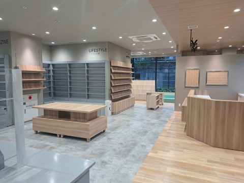 中原ブックランド武蔵小杉店　新装工事の画像