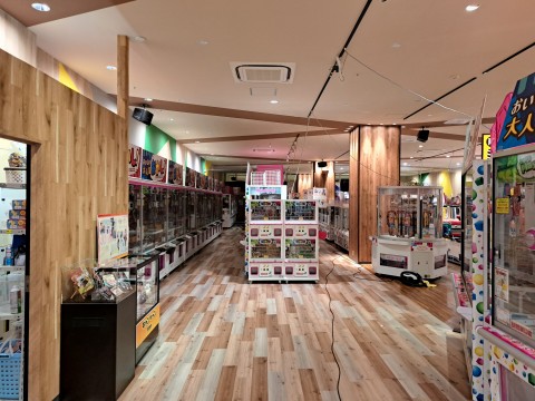 namcoイオンモール幕張　改修工事の画像