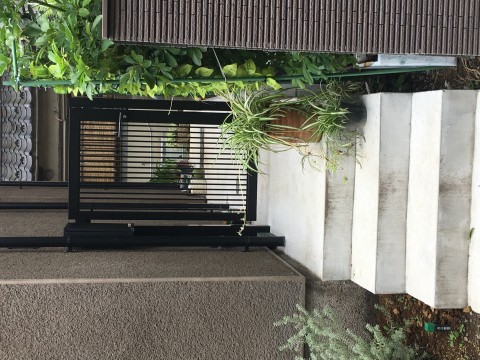 東京都　個人住宅　スチールサッシ、扉工事の画像