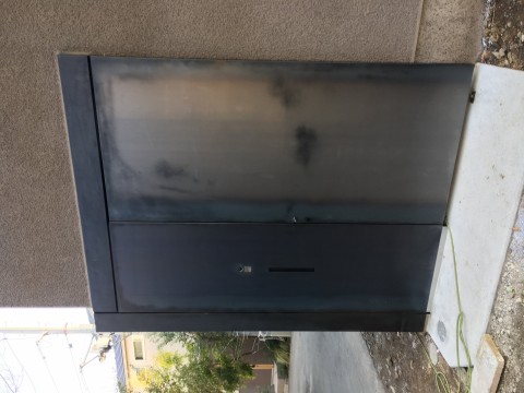 東京都　個人住宅　スチールサッシ、扉工事の画像