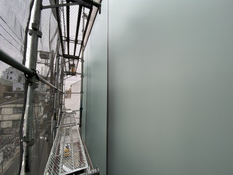 葛飾区　Ｔ社様　外貼りフォグラスシート施工の画像