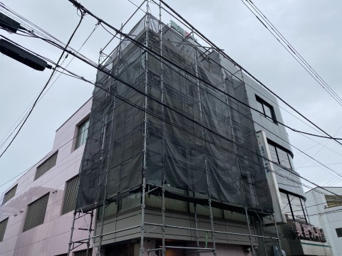 葛飾区　Ｔ社様　外貼りフォグラスシート施工の画像