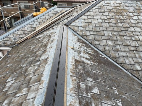 横浜市瀬谷区　貫板交換工事の画像