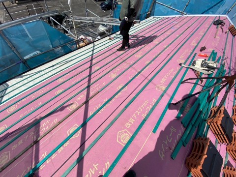 葺き替え工事の画像