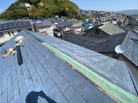 棟板金下地交換の画像