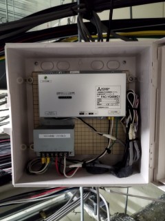 モロゾフ船橋新工場計量計測コントローラー計装工事の画像